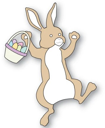 Memory Box Hippity Hoppity Bunny Cutting Die 100% Steel