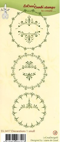 Leane Creatief- Clear Stamp- - Decorations 1 Small 55.3417