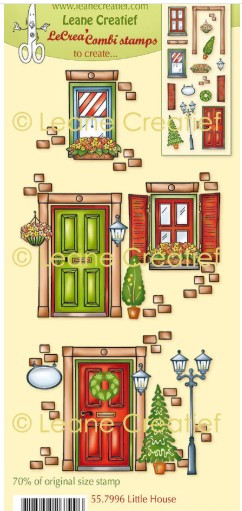 Leane Creatief- Clear Stamp- Little House