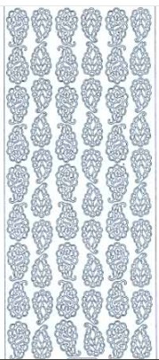 Starform Small Paisley 1141 G Peel Stickers