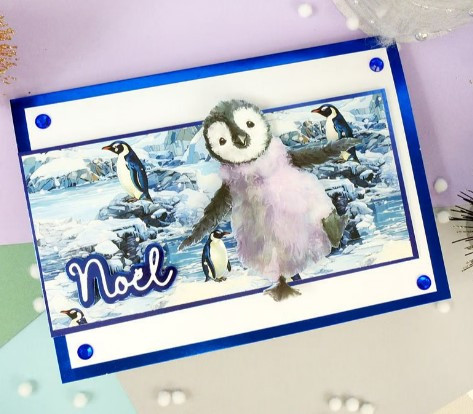 Hunkydory Crafts Foiled Edge Card Blanks- 300gsm Cards & 100gsm Envelopes- 36 card bundle- Festive Edition