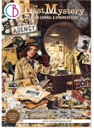 Ciao Bella Junk Journal Ephemera Book A4 - The Last Mystery