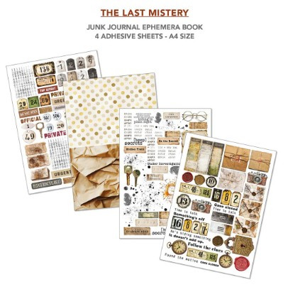 Ciao Bella Junk Journal Ephemera Book A4 - The Last Mystery