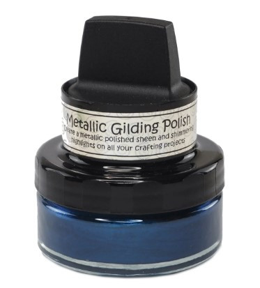 Cosmic Shimmer Metallic Gilding Polish - Petrol Blue