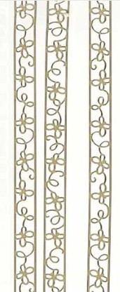 Starform Deco Stickers - Butterfly Ribbon Gold 1266 Peel Stickers