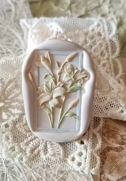 Sealing Wax Alloy Seal Stamps - Set of 6 Beautiful 3D Flowers