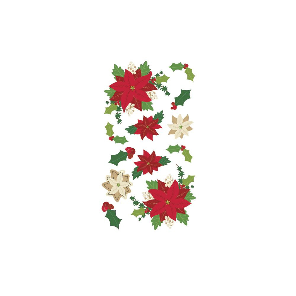 Ek Success Sticko Stickers, Poinsettias