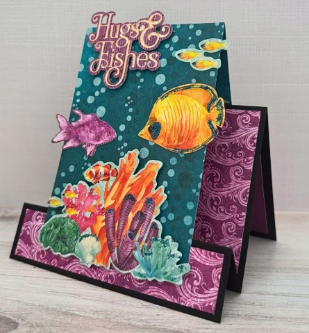 Graphic 45 Card Kit 2025 Seas the Day - Faux Step Cards