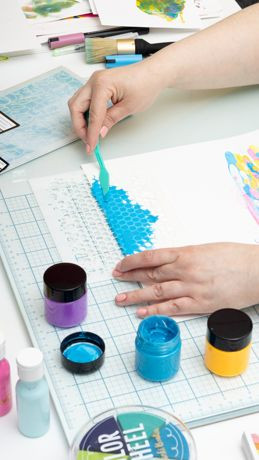 Vicki Boutin Mixed Media Art for Everyone Stencils - Set of 3 - 34030517