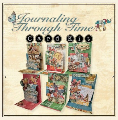 Graphic 45 Card Kit Journaling Through Time - Card Kit
