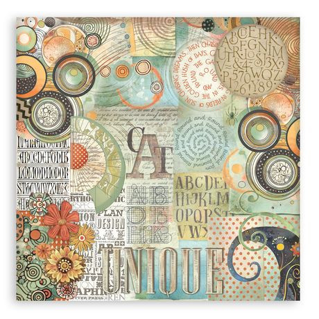 Stamperia - 8X8 Furry Friends Paper Pad SBBSXB18