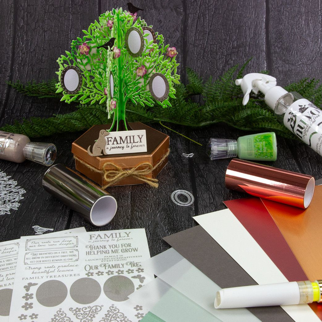 Tonic Craft Kit - Issue 97 - Family Tree Trinket Box