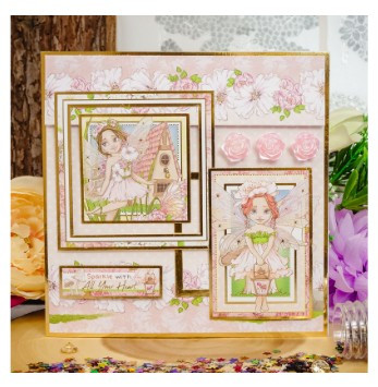 Hunkydory Crafts Fairy Blossoms Believe In Magic Luxury Topper Set
