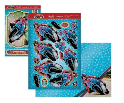 Hunkydory Crafts On The Move Deco-Large Set - A Wheely Great Day!