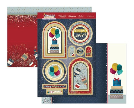 Hunkydory Crafts Memorable Moments Hip, Hip, Hooray Luxury Topper Collection