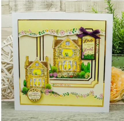 Hunkydory Crafts Memorable Moments A Happy Home Luxury Topper Collection