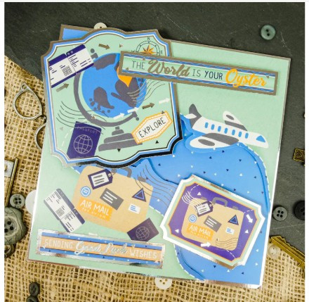 Hunkydory Crafts Memorable Moments Adventure Awaits Luxury Topper Collection
