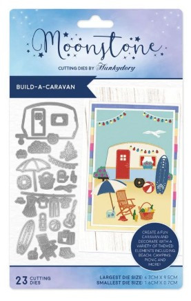 Hunkydory Crafts Moonstone All Occasions Sentiment Strips Dies MSTONE528