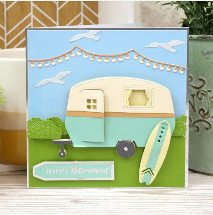 Hunkydory Crafts Moonstone All Occasions Sentiment Strips Dies MSTONE528