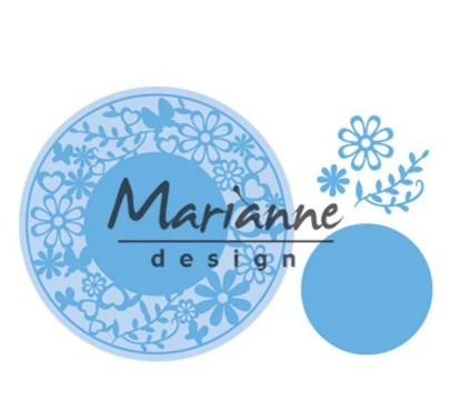 Marianne Design Creatables Flower Frame Round