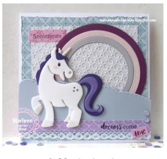 Marianne Design: Craftables Dies - Stitched Waves & Clouds