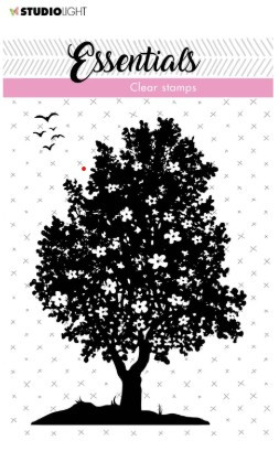 Studio Light Clear Stamp Flower bush Essentials 73x102,5mm nr.26