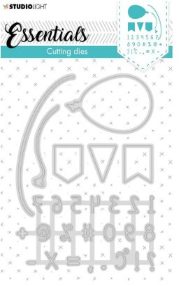 Studio Light Cutting Die Numbers Essentials nr.358