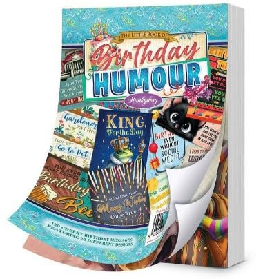 Hunkydory Crafts The Little Book of Birthday Humour - LBK335