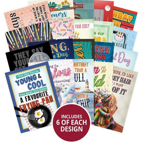 Hunkydory Crafts The Little Book of Birthday Humour - LBK335