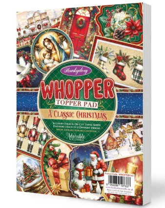 Hunkydory Crafts Whopper Topper Pad- A Classic Christmas
