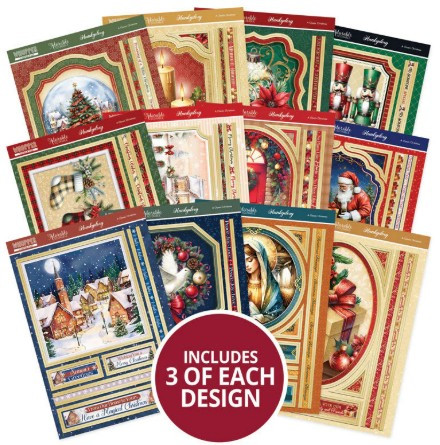 Hunkydory Crafts Whopper Topper Pad- A Classic Christmas