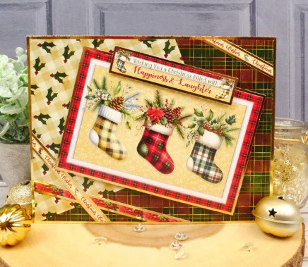 Hunkydory Crafts Whopper Topper Pad- A Classic Christmas
