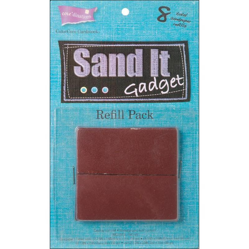 Sand It Gadget sandpaper Refill Pack for gadget tool core'dinations By Darice