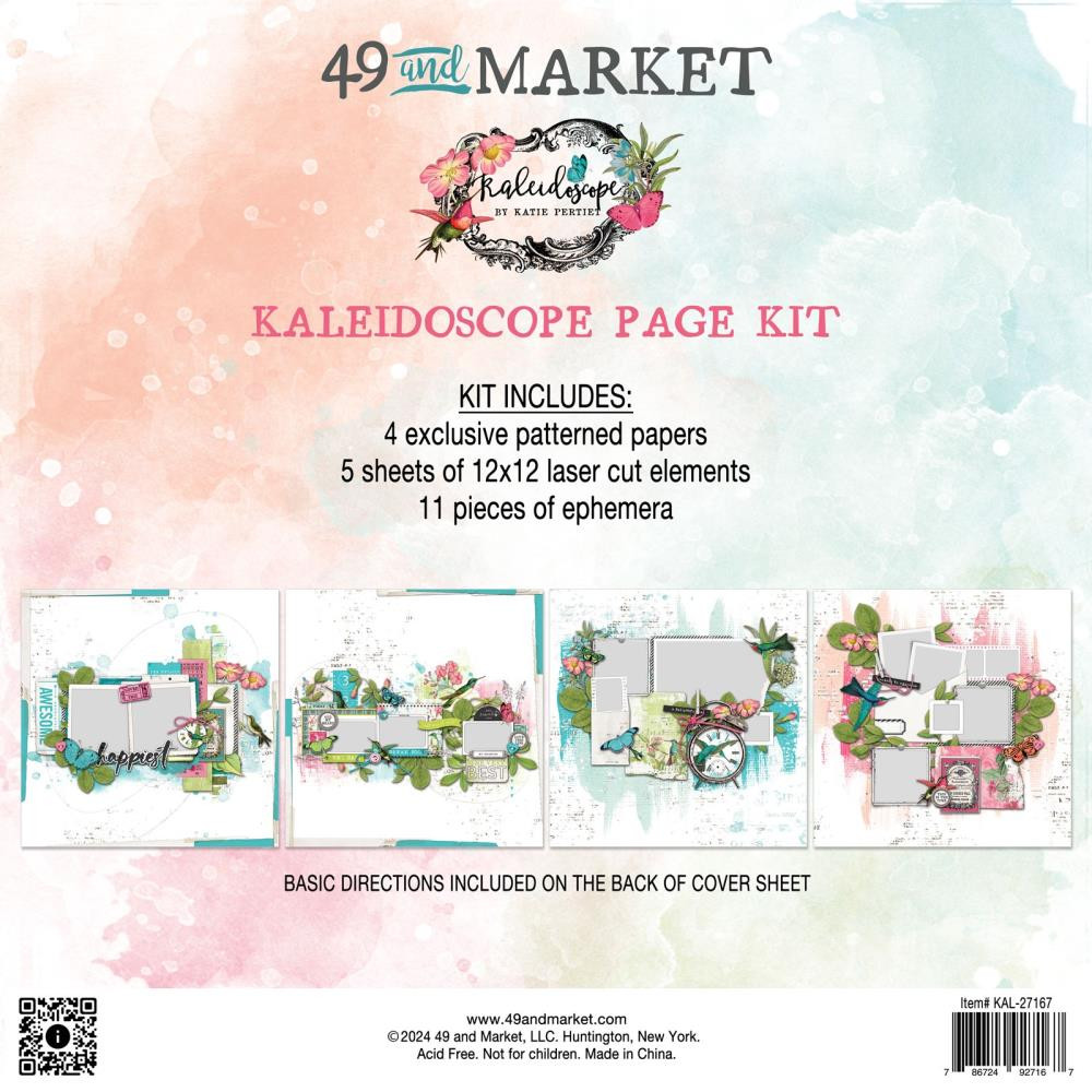 49 and Market- Kaleidoscope- Page Kit