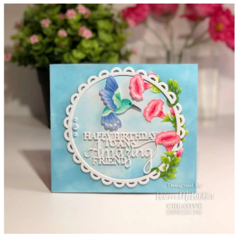 Creative Expressions- Sue Wilson- Noble Collection- Scalloped Circles Craft Die