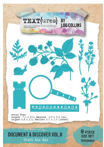 TEXT{ures} Document & Discover Vol.II Craft Die Set
