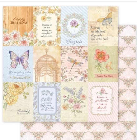 Paper Rose 12x12 Words of Wisdom Paper Collection