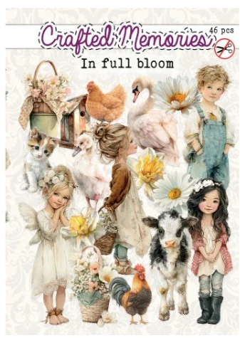 Creatief Art - Die-Cuts - In Full Bloom - 46 Pieces