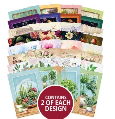 Hunkydory Crafts- Pocket Pad- Floral Waterfalls Speciality Pocket Pad