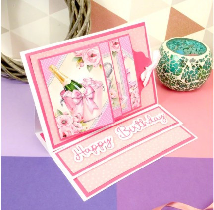 Hunkydory Crafts- Pocket Pad- Birthday Waterfalls Speciality Pocket Pad