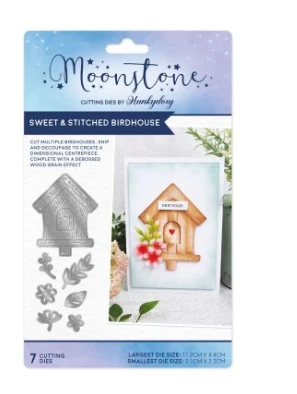 Hunkydory Crafts Moonstone Dies - Sweet & Stitched Birdhouse