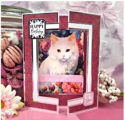 Hunkydory Crafts- Pocket Pad-Feline Fabulous Pocket Pad