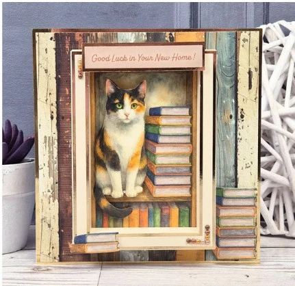 Hunkydory Crafts- Pocket Pad-Feline Fabulous Pocket Pad