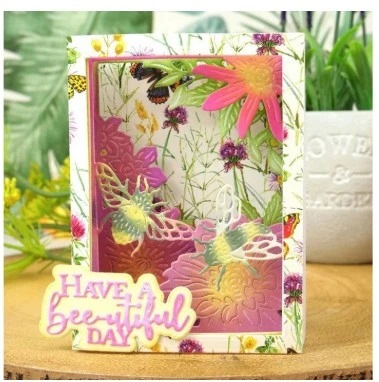 Hunkydory Crafts Moonstone Dies - Blossoming Bees