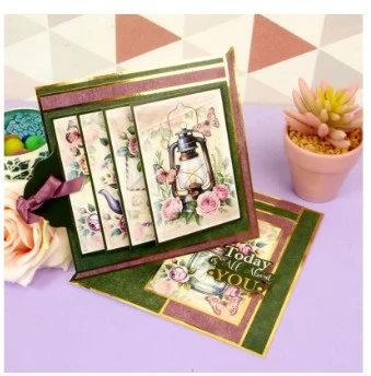 Hunkydory Wonderful Waterfalls Card Blanks for Pocket Pads