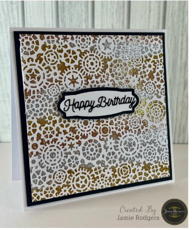 Jamie Rodgers Crafts - Cog Background Die Set