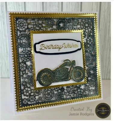 Jamie Rodgers Crafts - Cog Background Die Set