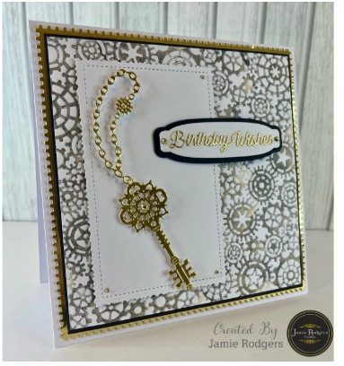 Jamie Rodgers Crafts - Cog Background Die Set