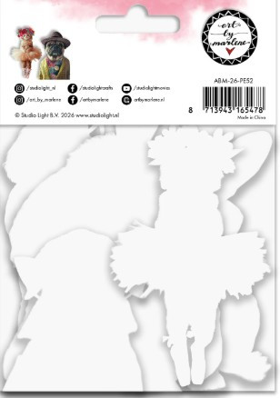 Studio Light ABM Paper Elements Cats & Dogs Art by Marlene 32 Elements