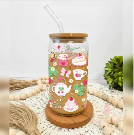 Dress My Craft - Stick N Peel Stickers - Sweet Berry Bloom